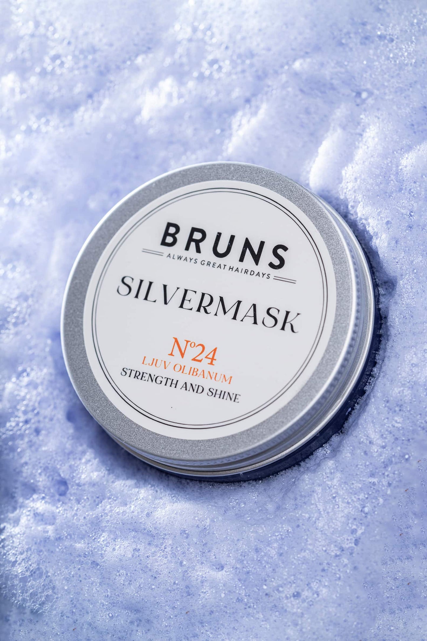 Bruns - Silvermask Nº24 - Skadat hår eller gulnat hår