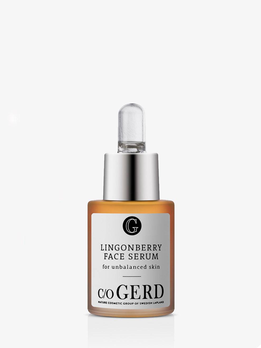 c/o Gerd - Lingonberry Face Serum  - För obalanserad hud & akne - 11hektar